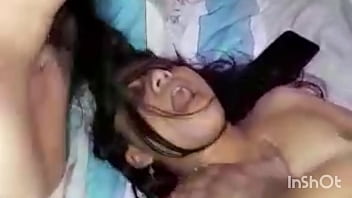 Latina college girl enjoys orgy with her friends and family
