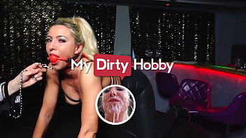 German MILF Daynia gets her first anal experience at Swinger Club with my dirty Hobby