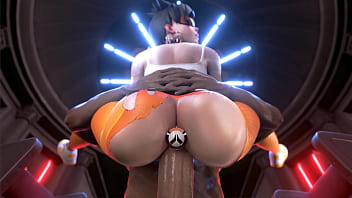 Overwatch’s Tracer wants to get his ass fucked hard